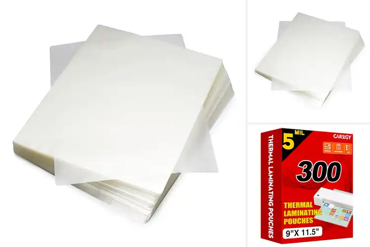 Detailed view of Best 11.5 By 9 Laminating Sheets