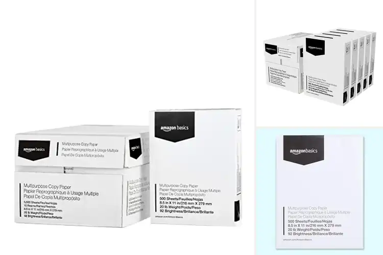 Detailed view of Best 20lb Printer Papers: Crisp Prints, Zero Jams