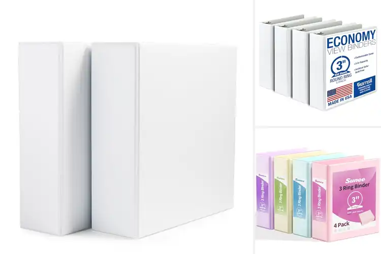 Detailed view of Best 3 Inch Ring Binders