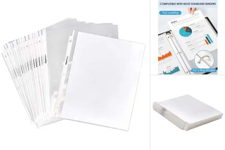 Detailed view of Best 8.5 By 11 Inch Sheet Protectors