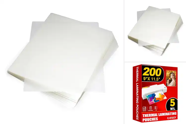 Detailed view of Best 9 X 11.5 Inch Laminating Sheets For Documents