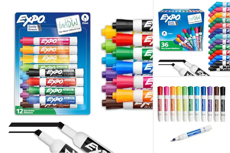 Detailed view of Best Assorted Color Dry Erase Markers