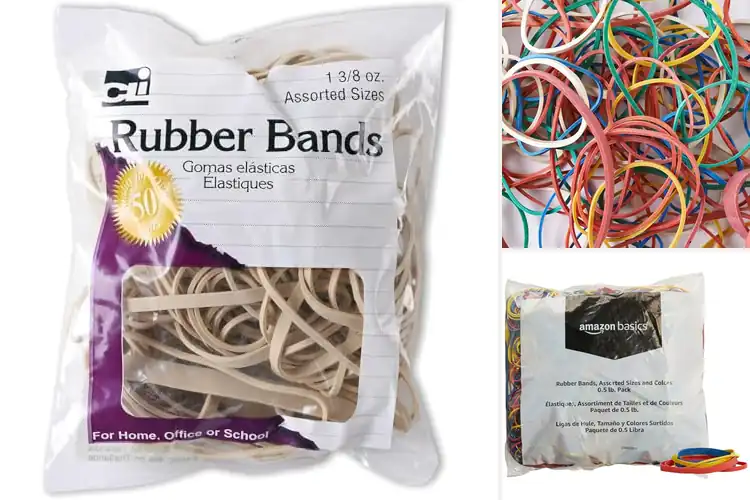 Detailed view of Best Assorted Size Rubber Bands