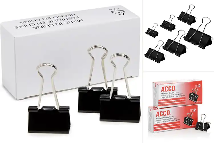 Detailed view of Best Binder Clips: Top 10 Picks for a Clutter-Free Workspace