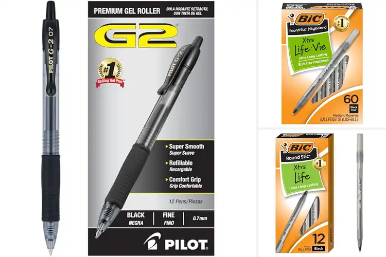Detailed view of Best Black Pens for Smooth, Long-Lasting Writing Comfort