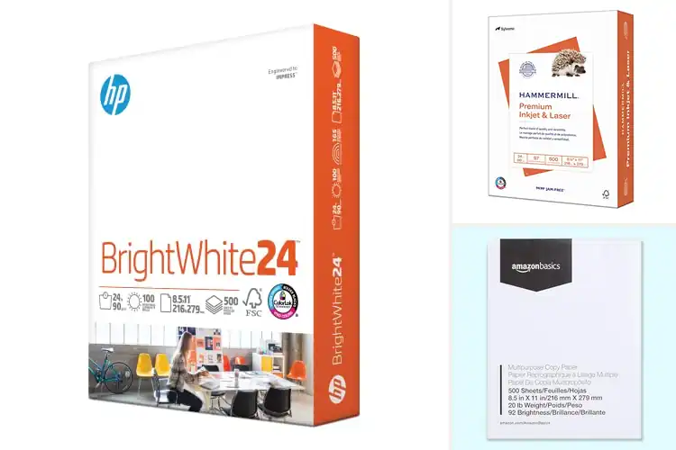 Detailed view of Best Bright White Printer Paper