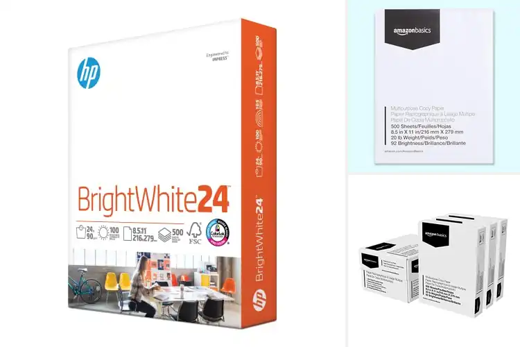 Detailed view of Best Bright White Printing Papers