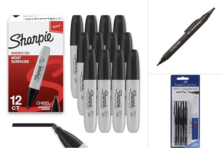 Detailed view of Best Chisel Tip Markers: Sharp, Clear, Professional Writing