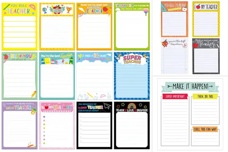 Detailed view of Best Classroom And Office Notepads Sets