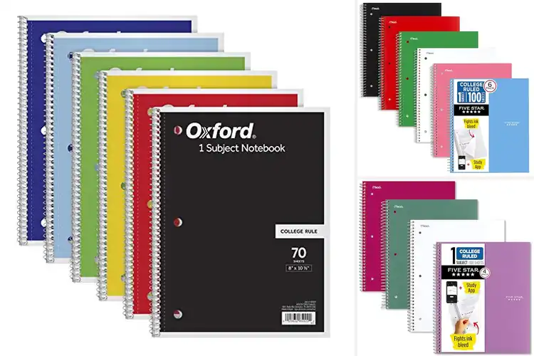 Detailed view of Best College Ruled Notebooks