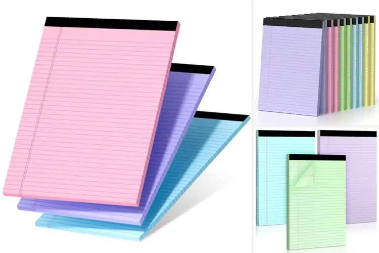 Detailed view of Best Colored Legal Pads: Spark Creativity, Stay Organized