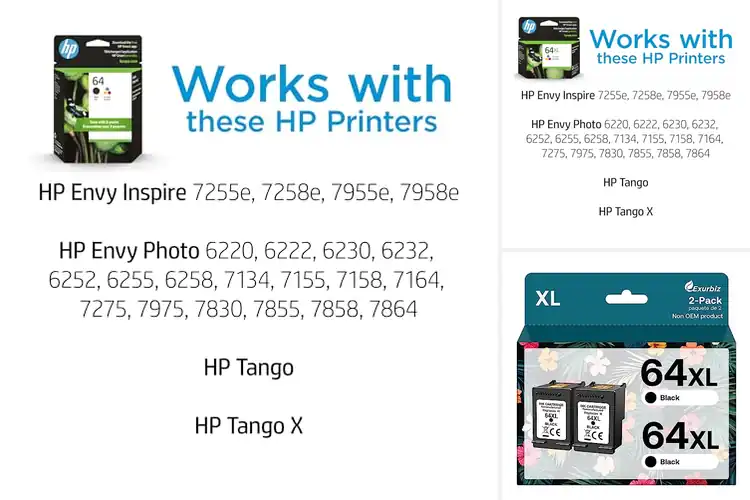 Detailed view of Best Compatible With Inspire 7950e Envy 6200 7100 7800