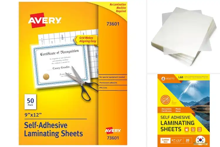 Detailed view of Best Document Protection Laminating Sheets