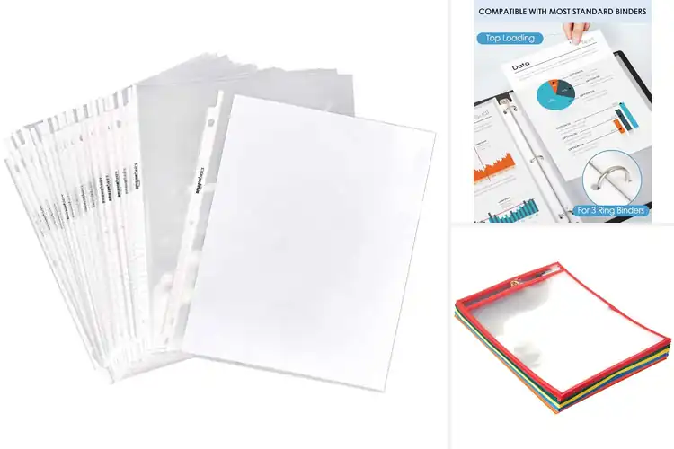 Detailed view of Best Document Sleeves