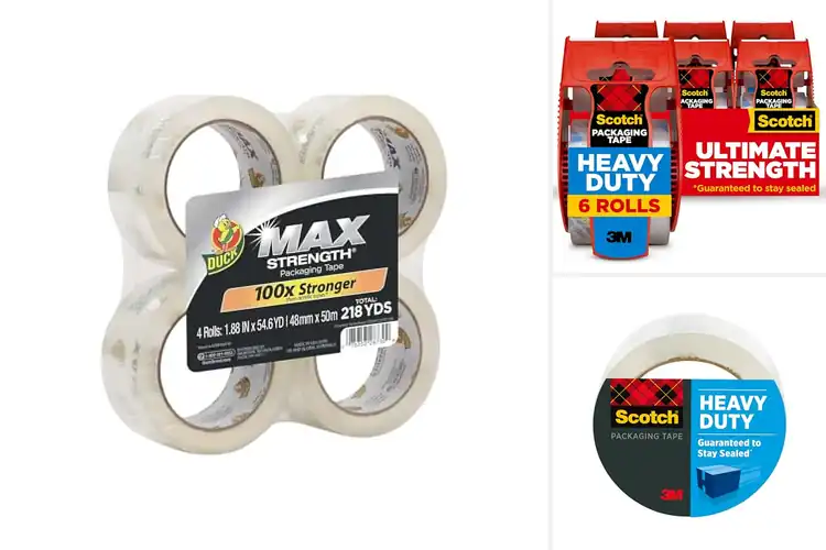 Detailed view of Best Heavy Duty Shipping Tape Strength