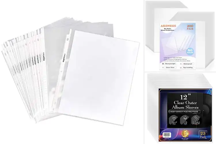 Detailed view of Best Heavyweight Plastic Sleeves 0.05 Mm