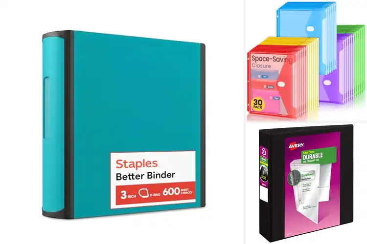 Detailed view of Best High-Capacity Binders for Ultimate Organization