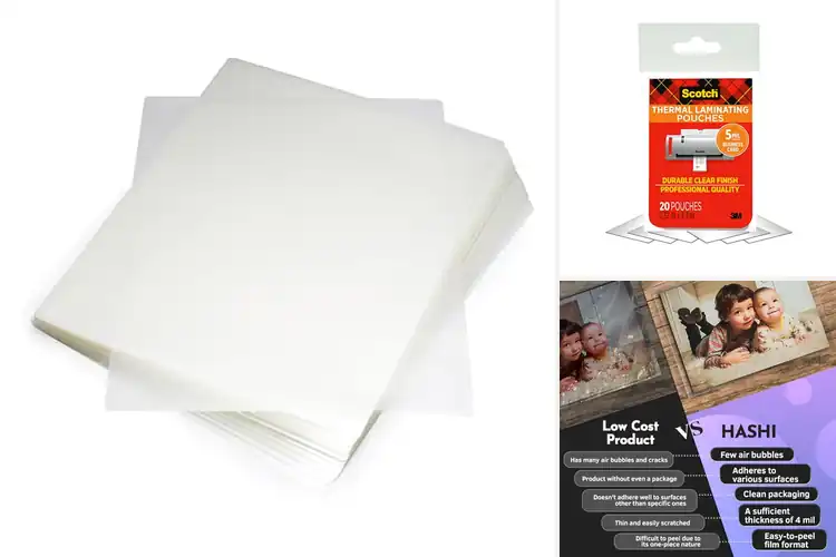 Detailed view of Best High-Quality Laminating Sheets