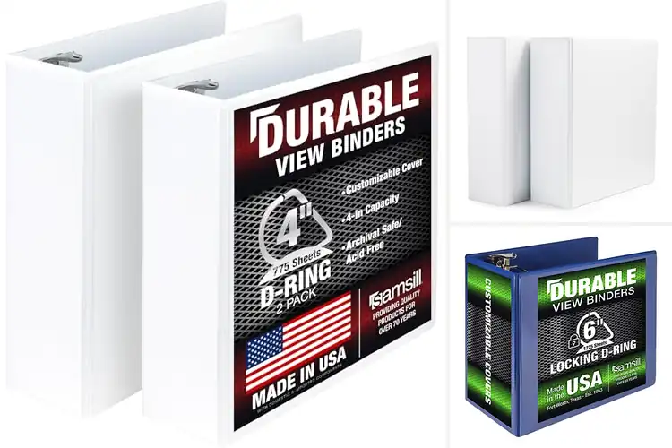 Detailed view of Best Large Capacity Binders