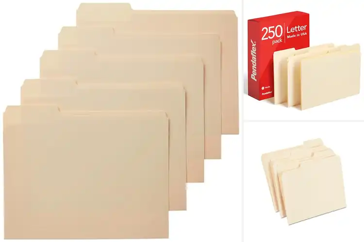 Detailed view of Best Letter Size File Folders