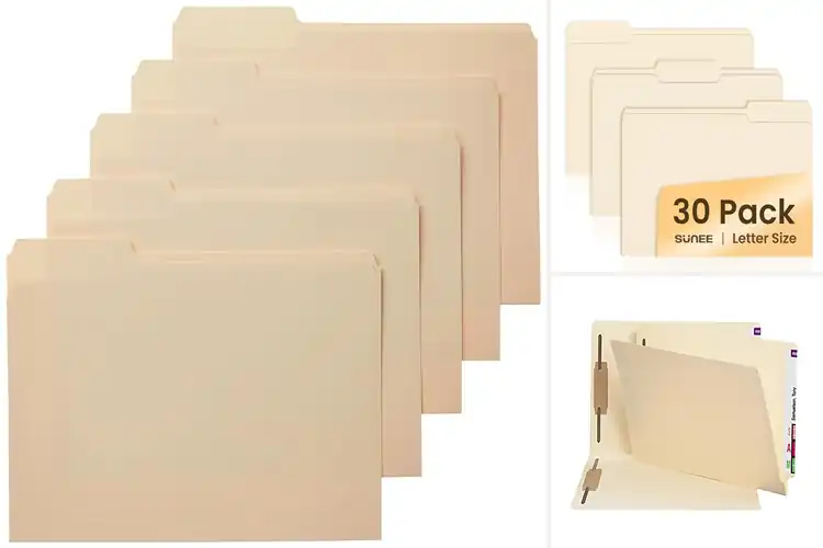 Detailed view of Best Manila Folders