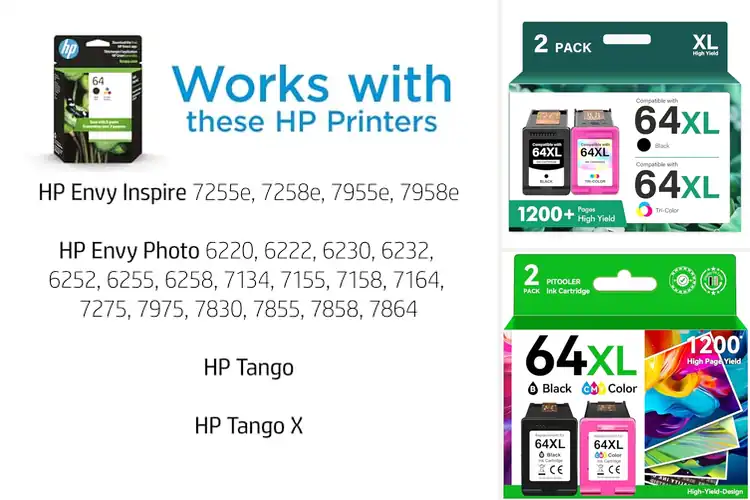 Detailed view of Best Matching HP Inspire 7955e Ink