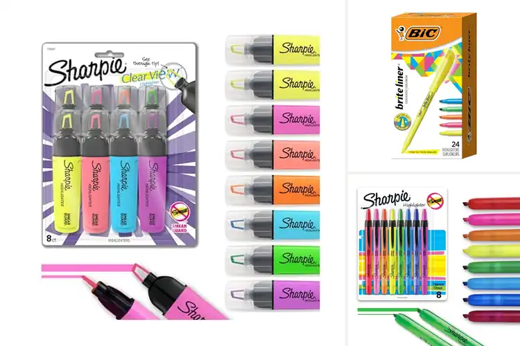 Detailed view of Best Multi Color Highlighters