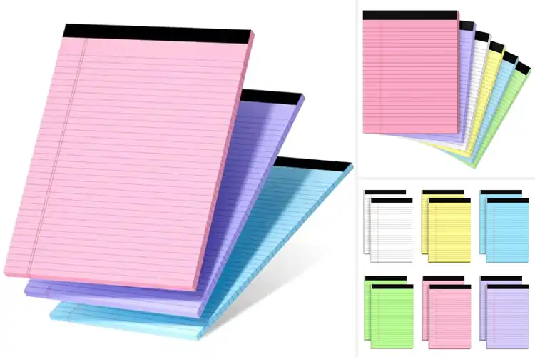 Detailed view of Best Multicolor Legal Pad Notepads