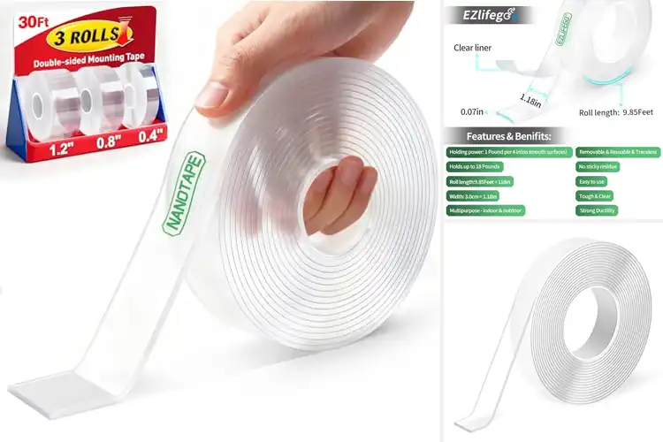 Detailed view of Best Nano Adhesive Tapes
