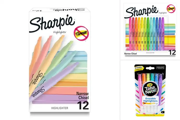 Detailed view of Best No Bleed Highlighters