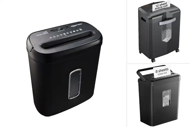 Detailed view of Best P-4 Security Shredders