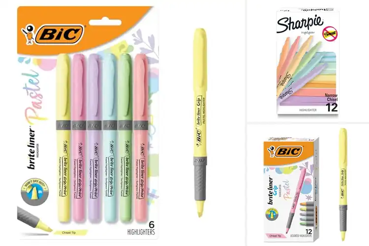 Detailed view of Best Pastel Highlighters