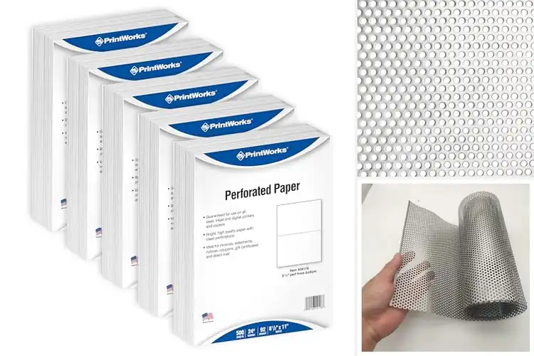 Detailed view of Best Perforated Sheets for Easy Printing & Durable Projects