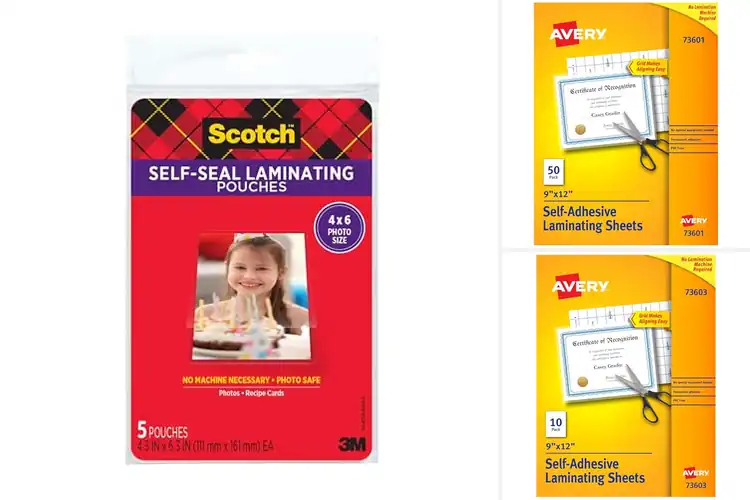 Detailed view of Best Photo And Document Laminating Sheets