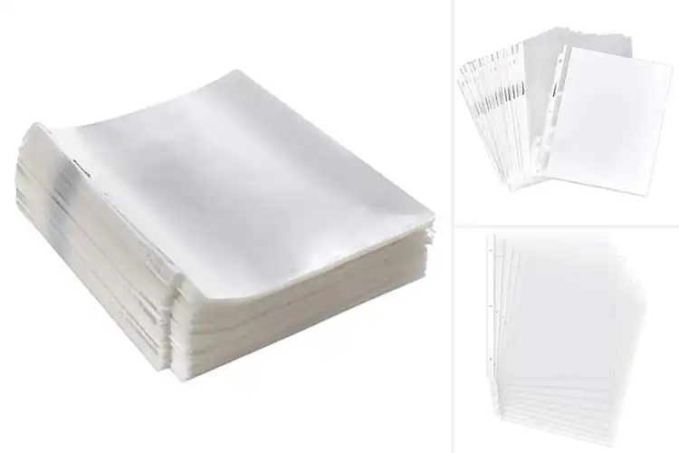 Detailed view of Best Pre-Punched For 3 Ring Binder Protectors