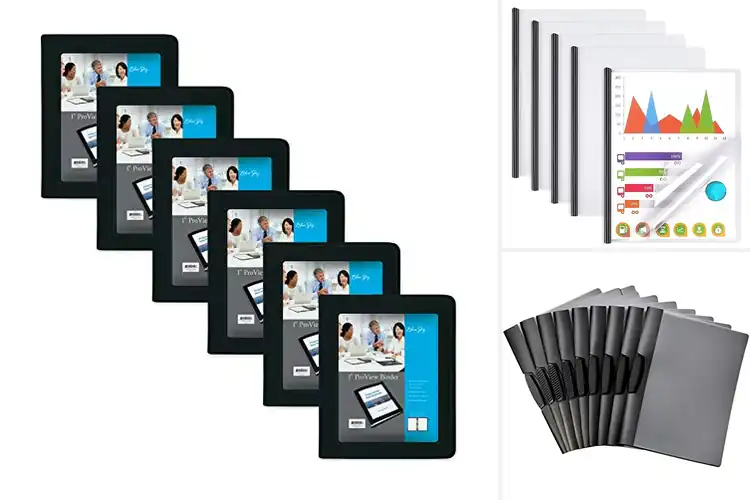 Detailed view of Best Presentation Binders : Shine with Style & Durability