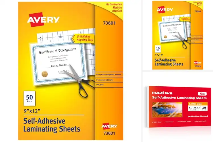 Detailed view of Best Protective Laminating Sheets For Documents