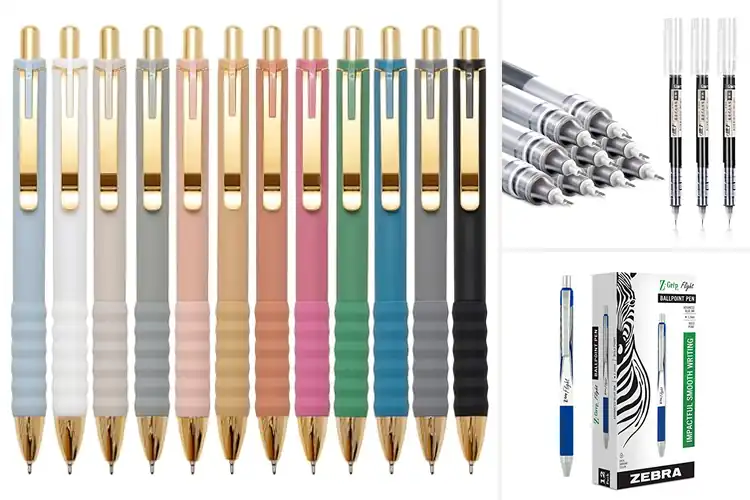 Detailed view of Best Quick-Drying Ink Ballpoint Pens