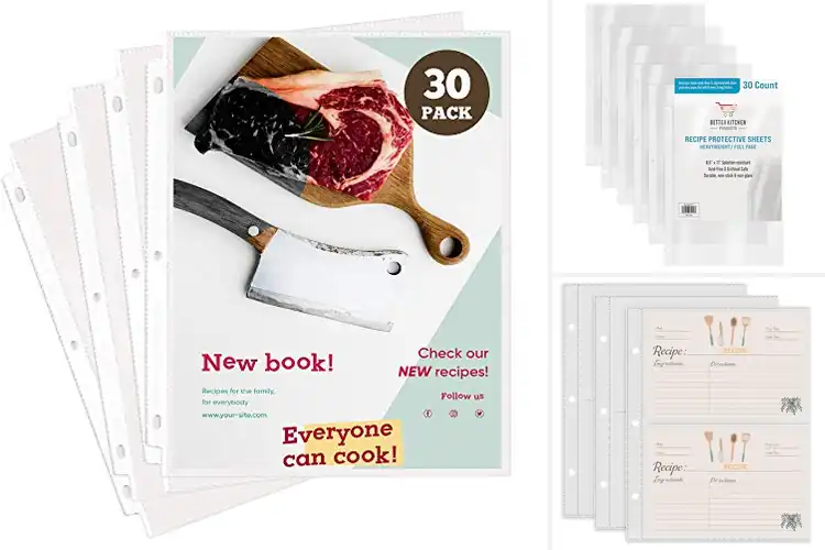 Detailed view of Best Recipe Protection Sheets