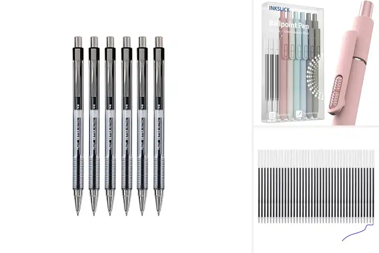 Detailed view of Best Refillable Ink Ballpoint Pens