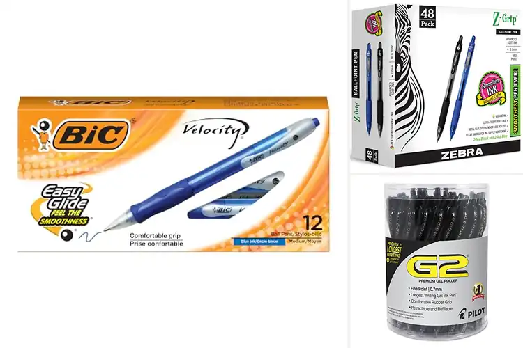 Detailed view of Best Retractable Pens
