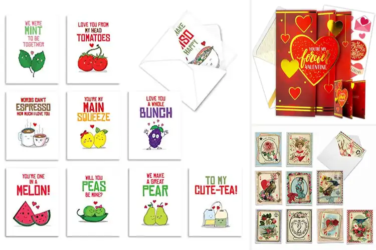 Detailed view of Best Romantic Card Set: 10 Thoughtful Ways to Express Love