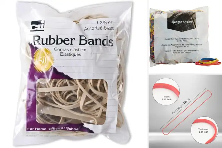 Detailed view of Best Rubber Bands For Storage