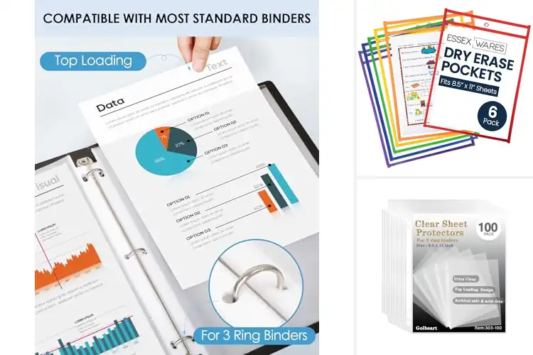 Detailed view of Best School Document Protectors