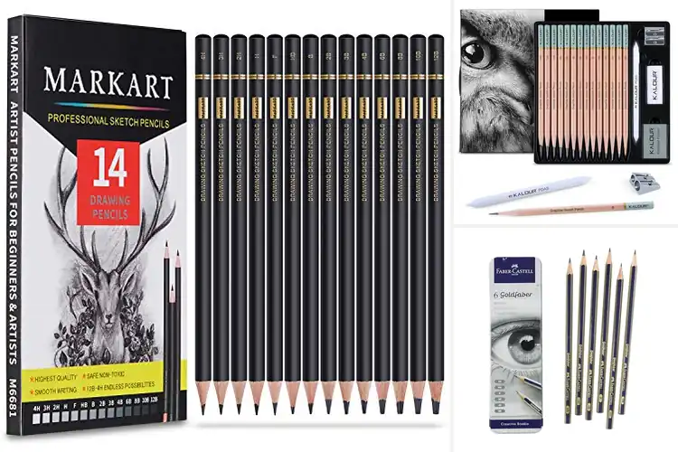 Detailed view of Best Sketching Pencils