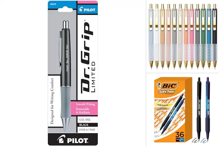 Detailed view of Best Soft Grip Pens