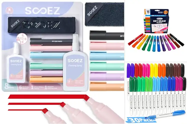 Detailed view of Best Teacher Dry Erase Marker Sets – Vibrant Classrooms