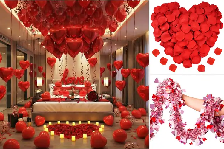 Detailed view of Best Valentine Decorations