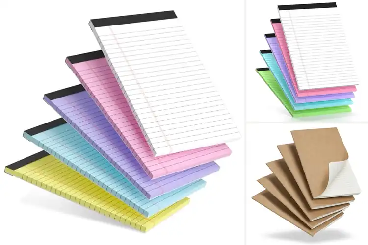Detailed view of Best Value 5 Pack Notepads 30 Sheets Each