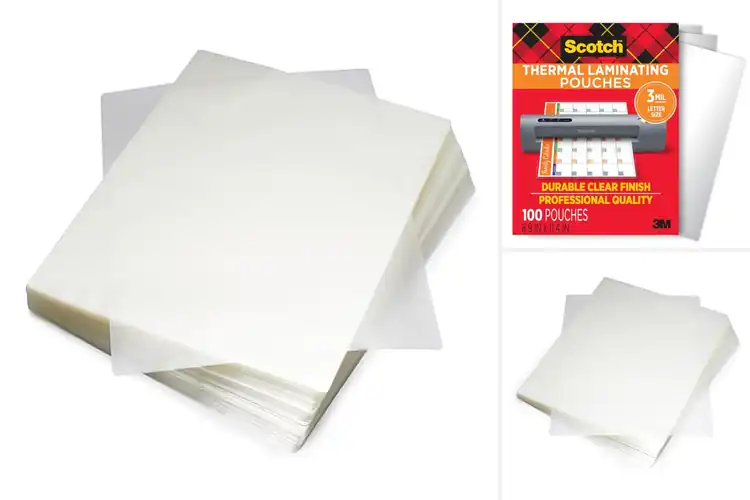 Detailed view of Best Value Laminating Sheets